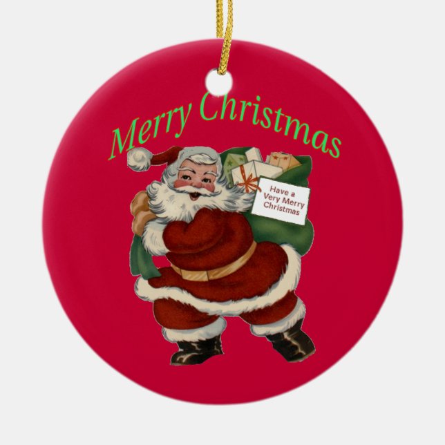 Militär Julgransprydnad Keramik (Framsidan)