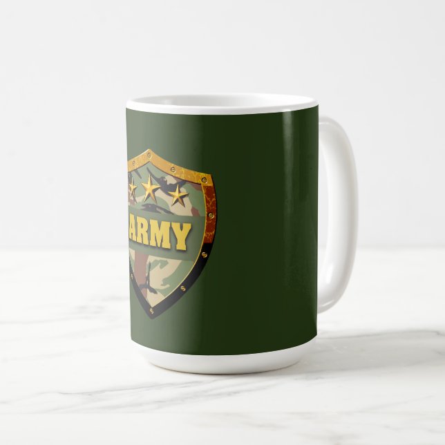Militär Kaffemugg (Framsida höger)