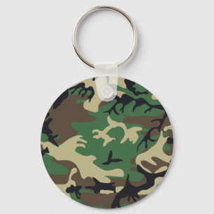 Militär kamouflage Keychain Nyckelring