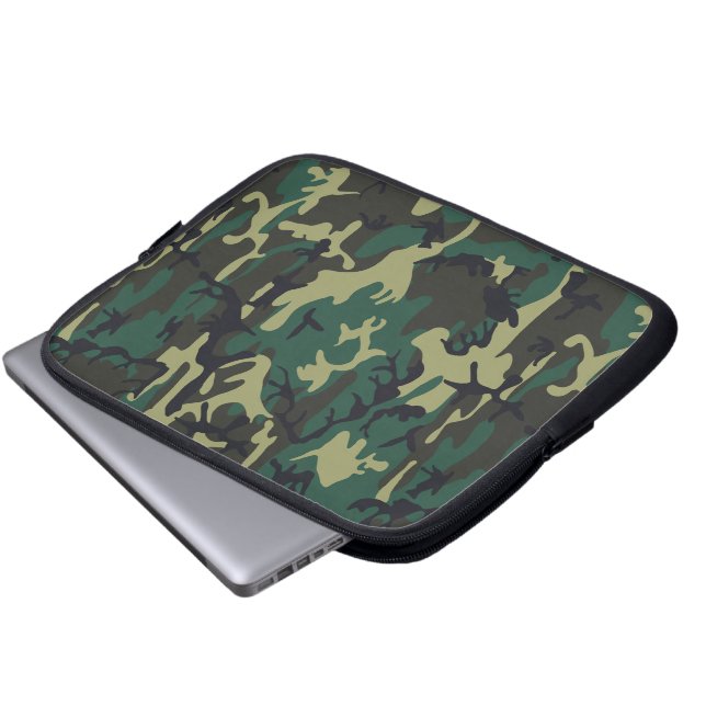 Militär kamouflage laptop fodral (Framre botten)
