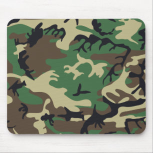 Militär kamouflage Mousepad Musmatta