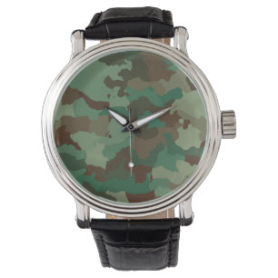 militär kamouflage watch armbandsur