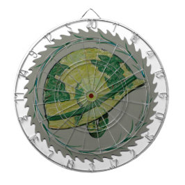 Militär kamouflerad Helmet Darttavla