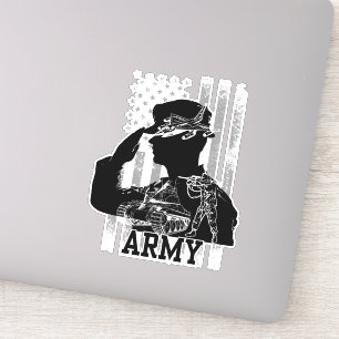 Militär Klistermärken