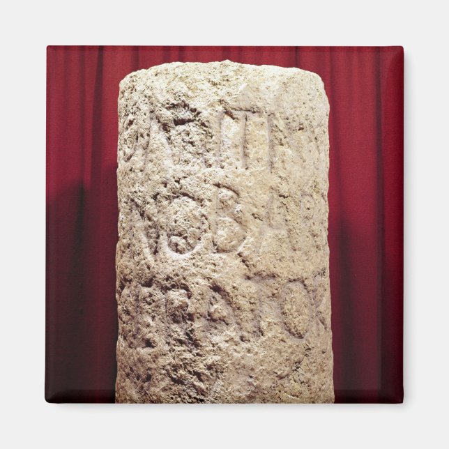 Militär kolumn i Domitius Ahenobarbus Magnet (Framsidan)