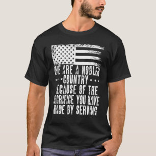Militär Krigsbefäl Patriotisk Veteran T Shirt