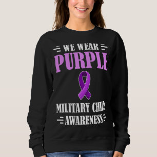 Militär Lila för barn upp till 1 T Shirt