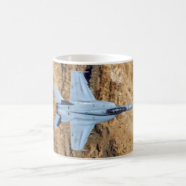 Militär luftfart F-18   Kaffemugg (Center)
