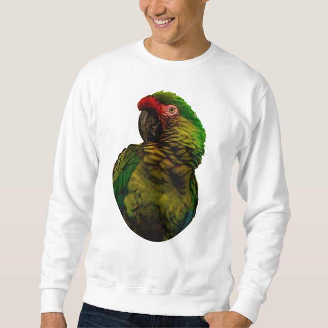 Militär Macaw Sweatshirt (Framsida)