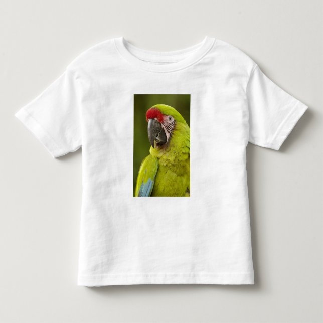 Militär Macaw T-shirt (Framsida)