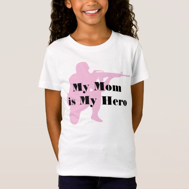 Militär Mamma Barn T-Shirt (Framsida)