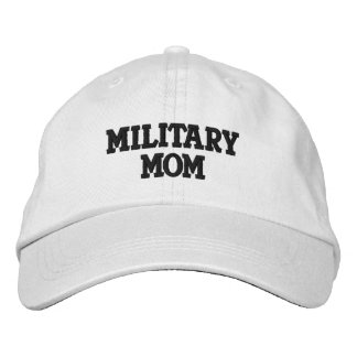 MILITÄR MAMMA BRODERAD KEPS