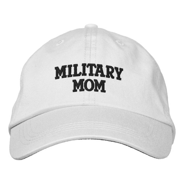 MILITÄR MAMMA BRODERAD KEPS (Framsida)