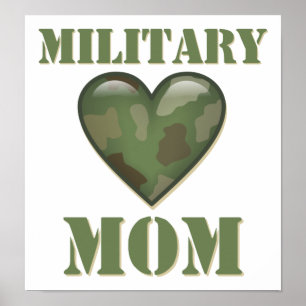 Militär mamma poster