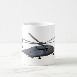 Militär MH-53 Helikopter Kaffemugg