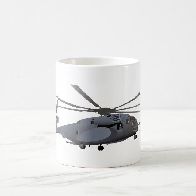 Militär MH-53 Helikopter Kaffemugg (Center)