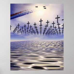 Militär minnesdag poster