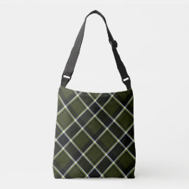 Militär modern kamouflage Tartan Mönster Axelväska