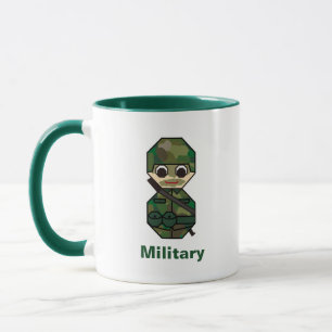 Militär Mugg