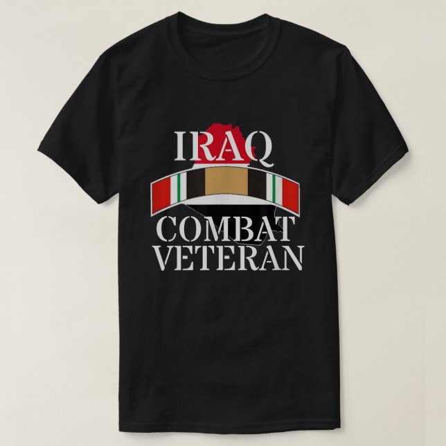 Militär operation Iraks frihet OOM Irak Krig Ribb T Shirt (Design framsida)