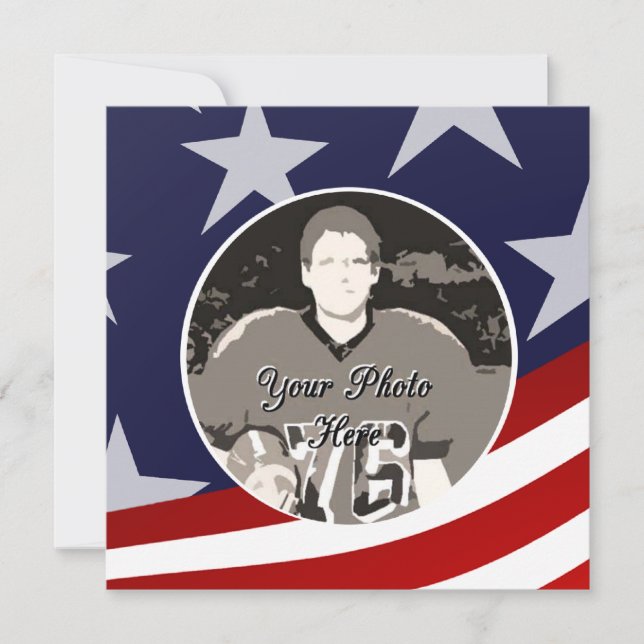 Militär på väg bort Party Inbjudningar (Framsida)