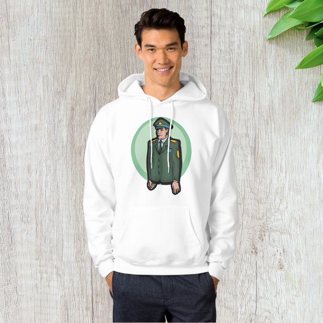 Militär person hoodie (Skapare uppladdad)