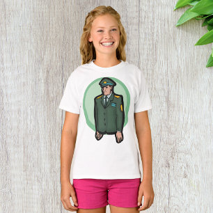 Militär person t shirt