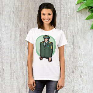 Militär person t shirt