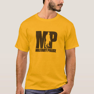 Militär polis Rucksack-Grönt T-shirt