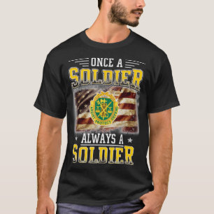 Militär polisveteran är alltid soldat militärt t shirt
