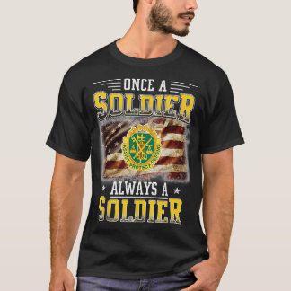 Militär polisveteran är alltid soldat militärt t shirt