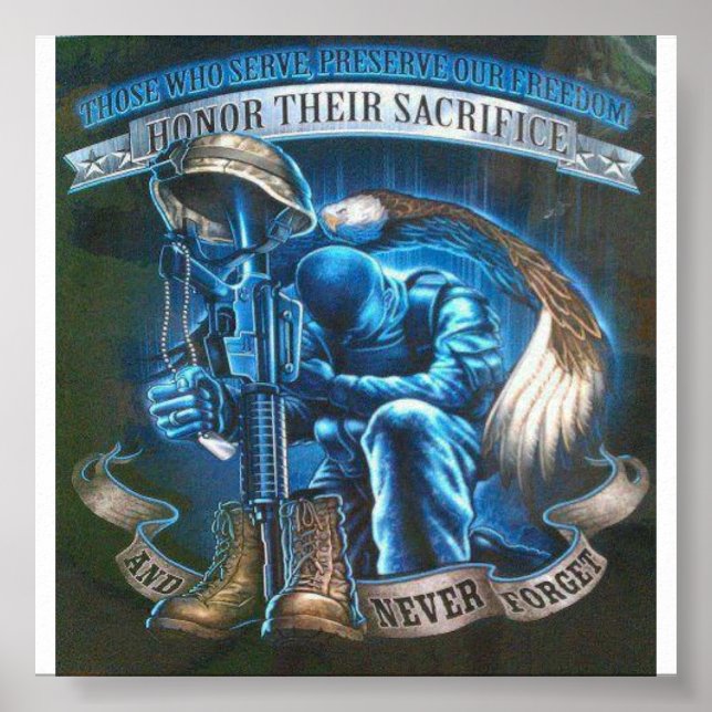 Militär Poster (Framsidan)