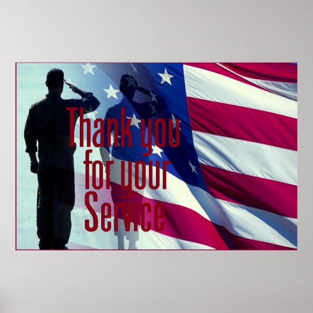 MILITÄR POSTER (Framsidan)