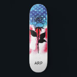 *~* Militär RO Rött vitt blått Flagga Mini Skateboard Bräda 18,5 Cm<br><div class="desc">*Kraftfullt utökat / imponerar LONG STEM RO silhouette på amerikansk Flagga * Patriotic American Flagga med q LONG STEM RO silhouette . . Denna utformning är utmärkande för den amerikanska Flagga USA flagga, även känd som Old glory och Stars och stripes. Denna amerikanska vattenfärgsdesign omfattar färg Rött vitt blått i...</div>