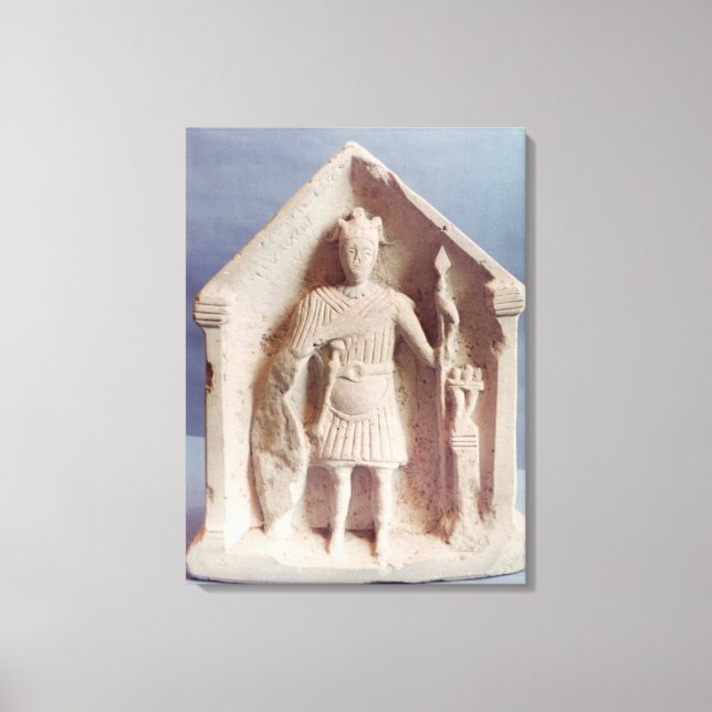 Militär rösttablett, i Bisley, romersk (st Canvastryck (Framsida)