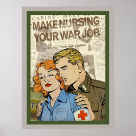 Militär sjuksköterska Poster