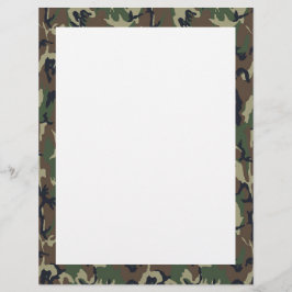 Militär skogskamouflage - bakgrund