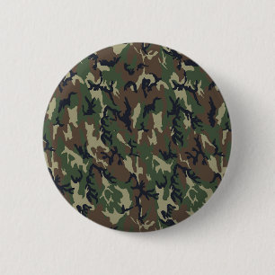 Militär skogskamouflage - bakgrund knapp