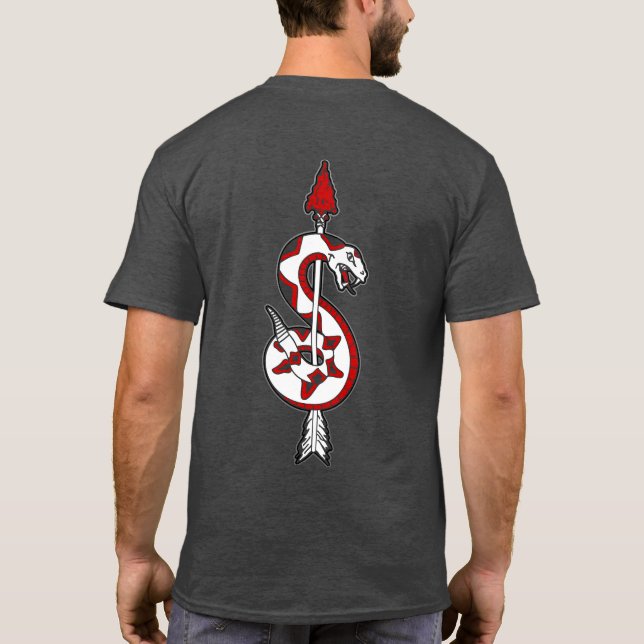 Militär Sniper Insignia T-Shirt (Baksida)