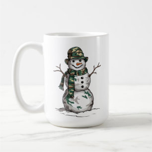 Militär Snömannen Kaffemugg