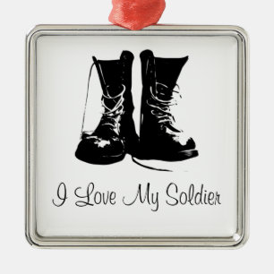 Militär Soldat Veteran Minnessmycke Ornament