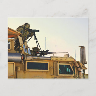 Militär soldat vykort