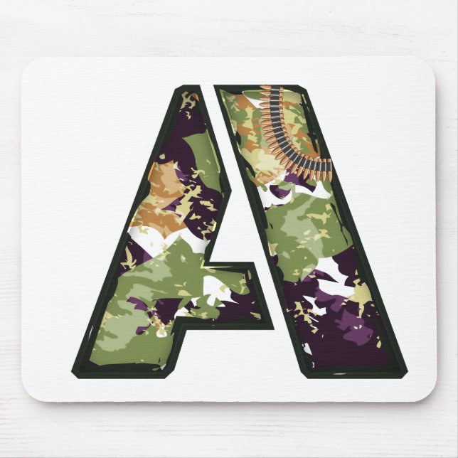 Militär stil brev av A Musmatta (Framsidan)