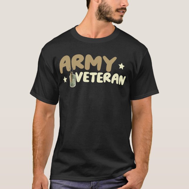 Militär stolthet  T-shirt (Framsida)