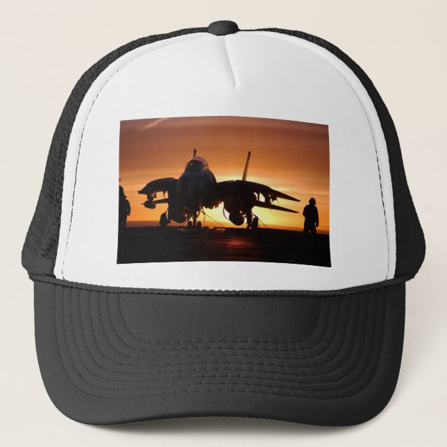militär stridande jet truckerkeps (Framsida)