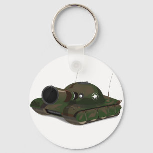 Militär stridsvagn nyckelring