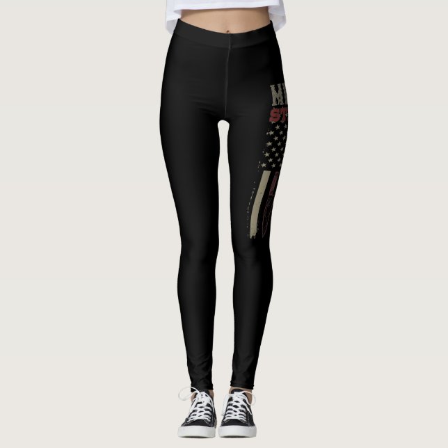 Militär styrka leggings (Framsida)