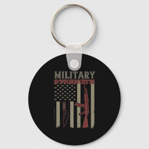 Militär styrka nyckelring