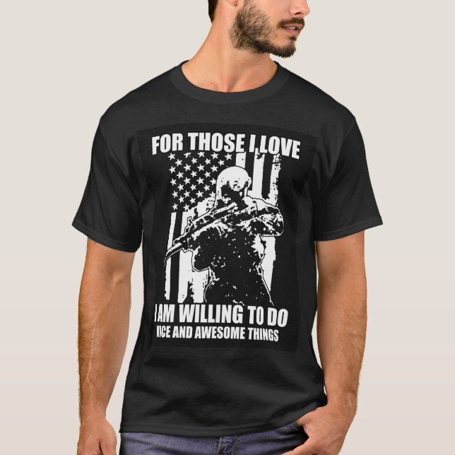 Militär T Shirt (Framsida)