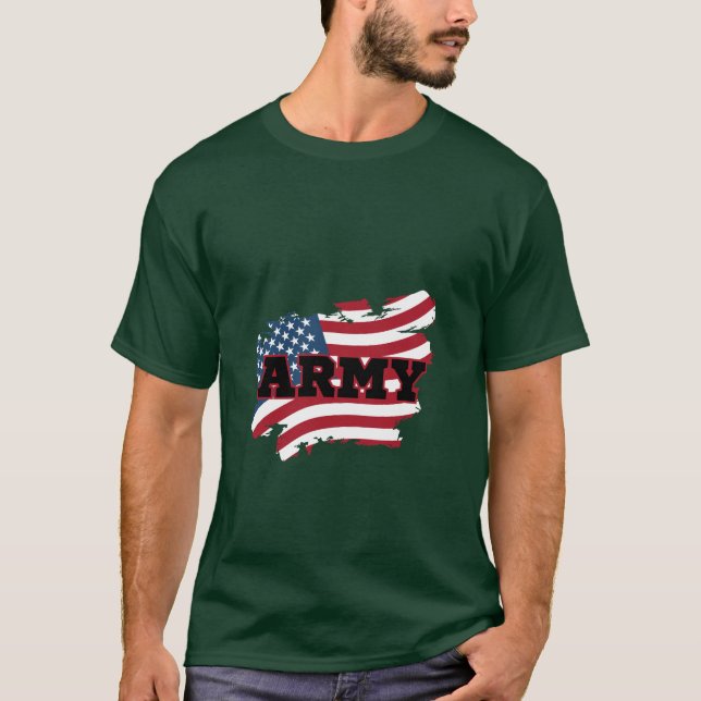 Militär T Shirt (Framsida)